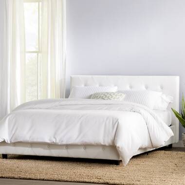 Amherst upholstered outlet platform bed